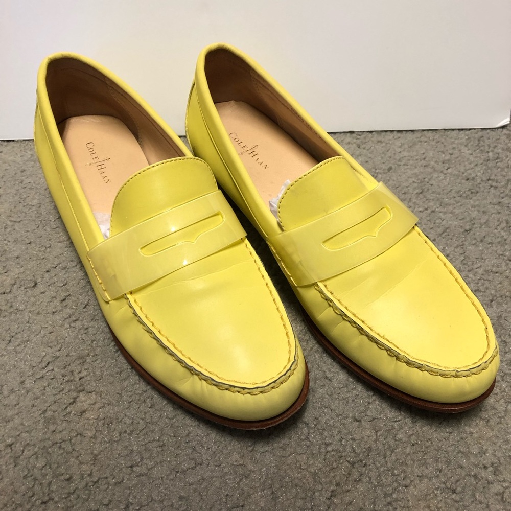 Cole Haan Yellow Air Monroe REFLECTIVE Loafer